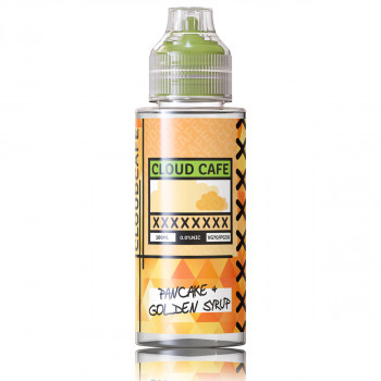 Pancakes & Golden Syrup 100ml Shortfill Liquid by Cloud Cafe