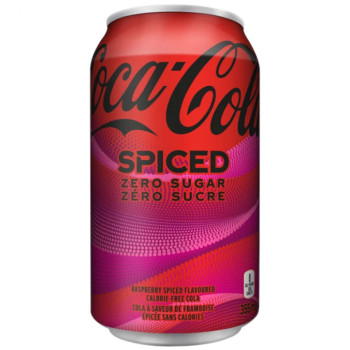 Coca Cola Spiced Zero 355ml Erfrischungsgetränk