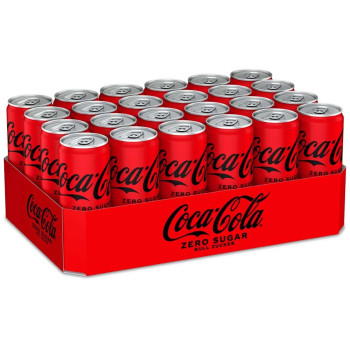 Coca Cola Zero Erfrischungsgetränk 24x 330ml