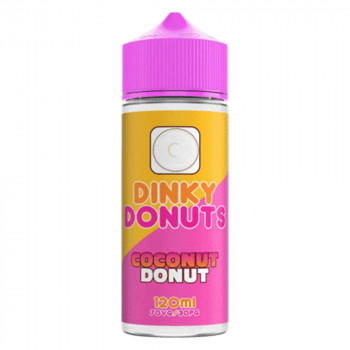 Coconut Donut 100ml Shortfill Liquid by Dinky Donuts Coconut Donut 100ml Shortfill Liquid by Dinky Donuts