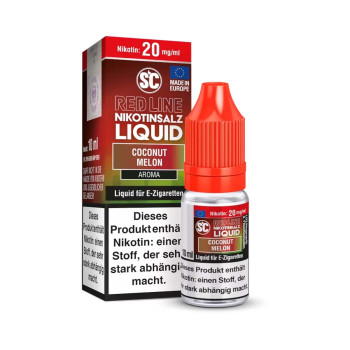 Coconut Melon – Red Line NicSalt Liquid by SC