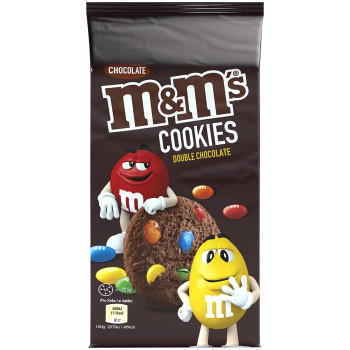 M&M´s Double Chocolate Cookies 180g