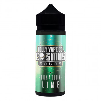 Cosmos Sours – Lunation Lime 100ml Shortfill Liquid by Lolly Vape Co.