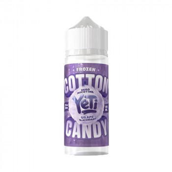 Cotton Candy Frozen Grape Blackberry 100ml Shortfill Liquid by YeTi