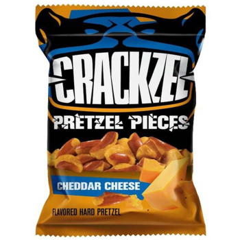 Crackzel Cheddar Cheese Pretzel Chips 85g