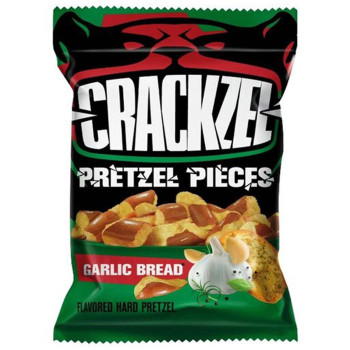 Crackzel Garlic Bread Pretzel Chips 85g