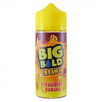 Creamy Strawberry Banana 100ml Shortfill Liquid by Big Bold Creamy Strawberry Banana 100ml Shortfill Liquid by Big Bold