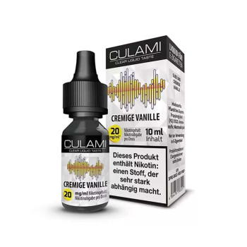 Cremige Vanille 10ml 20mg NicSalt Liquid by Culami