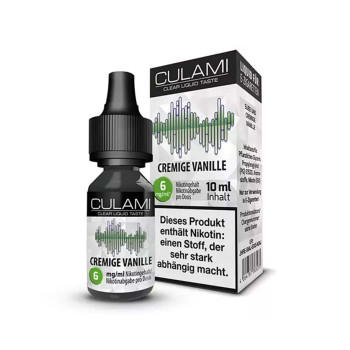 Cremige Vanille Liquid by Culami 0mg / 10ml