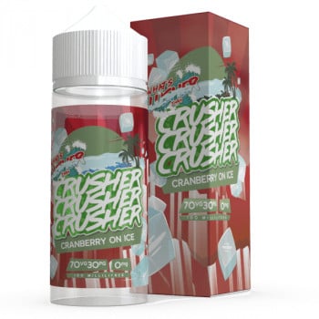 Cranberry on ICE (100ml) Shortfill Liquid by Crusher