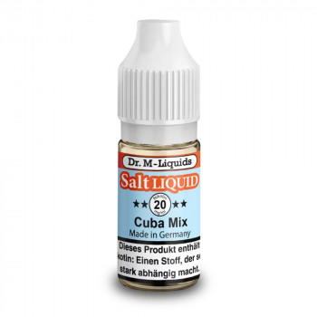 Cba Mix 10ml 20mg NicSalt Liquid by Dr. M