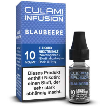 Culami Infusion Blaubeere NicSalt Liquid 10ml / 10mg