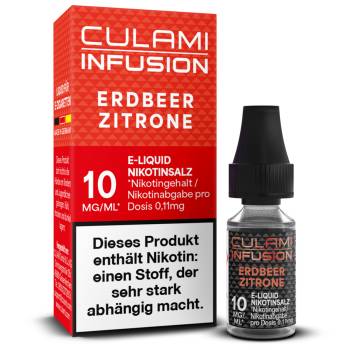 Culami Infusion Erdbeer Zitrone NicSalt Liquid 10ml / 10mg