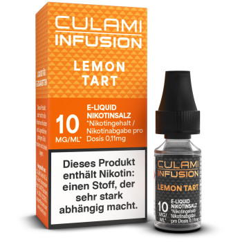 Culami Infusion Lemon Tart NicSalt Liquid 10ml / 10mg