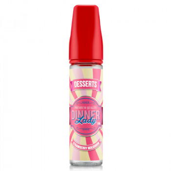 Strawberry Macaroon - Dinner Lady Dessert Serie Longfill Aroma 20ml