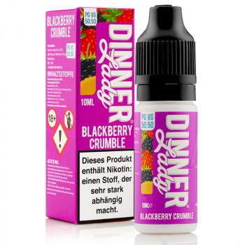 Blackberry Crumble Original Serie 50/50 10ml Liquids by Dinner Lady