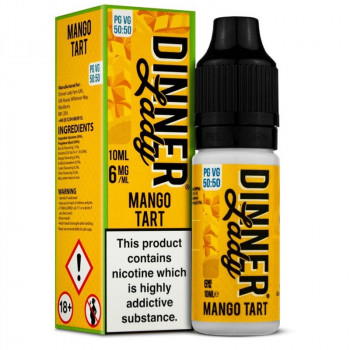 Mango Tart Original Serie 50/50 10ml Liquids by Dinner Lady 6mg / 10ml