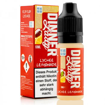 Lychee Ice Summer Holidays Serie 50/50 10ml Liquids by Dinner Lady