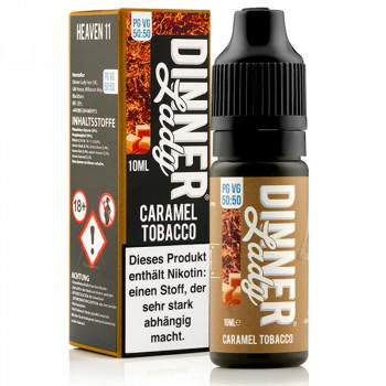 Caramel Tobacco (Heaven 11) Tobacco Serie 50/50 10ml Liquids by Dinner Lady 12mg / 10ml