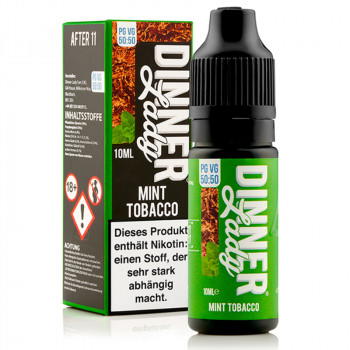 Mint Tobacco (After 11) Tobacco Serie 50/50 10ml Liquids by Dinner Lady 12mg / 10ml