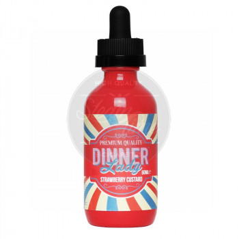 Strawberry Custard (60ml) by Dinner Lady e Liquid 3mg / 60ml MHD Ware