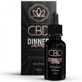 Peppermint 15ml Oral Drops by Dinner Lady CBD Peppermint 15ml Oral Drops by Dinner Lady CBD