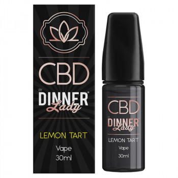 Lemon Tart 30ml CBD Vape e Liquid by Dinner Lady CBD 1500mg