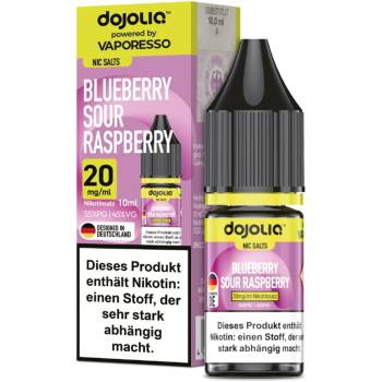 DOJOLIQ Blueberry Sour Raspberry NicSalt Liquid 10ml / 20mg