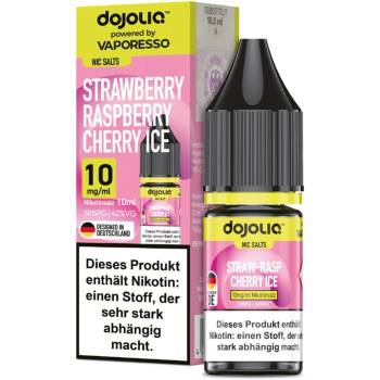 DOJOLIQ Strawberry Raspberry Cherry Ice NicSalt Liquid