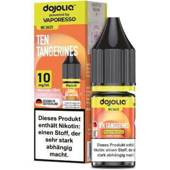 DOJOLIQ Ten Tangerines NicSalt Liquid