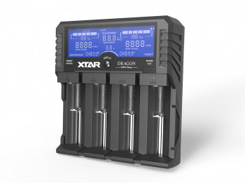 Xtar VP4 Plus "Dragon"- Ladegerät für Li-Ion Akkus