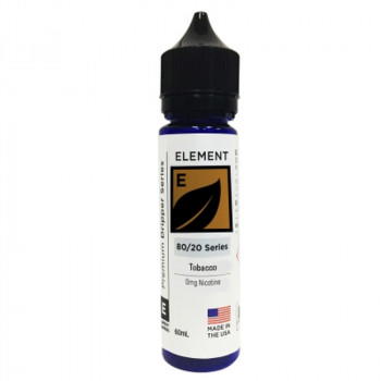 Tobacco Honey Roasted „Tbhr“ Dripper Serie (50ml) Plus by Element E-Liquid