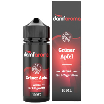 Grüner Apfel 10ml Longfill Aroma by Damfaroma