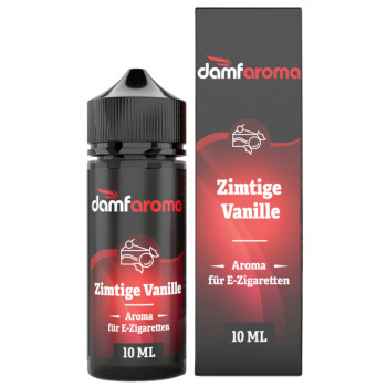 Zimtige Vanille 10ml Longfill Aroma by Damfaroma
