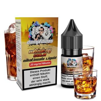 Dampfdidas Delicious Deluxe Whiskey Cola NicSalt Liquid 10ml / 10mg