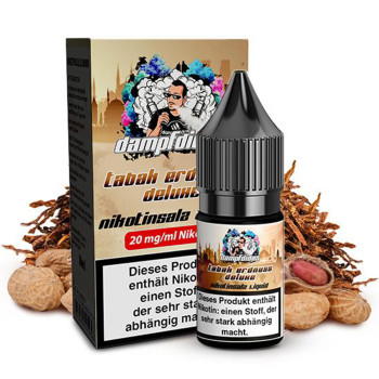 Dampfdidas Tabak Erdnuss Deluxe NicSalt Liquid 10ml / 20mg