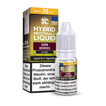 Dark Berries Hybrid NicSalt Liquid by SC