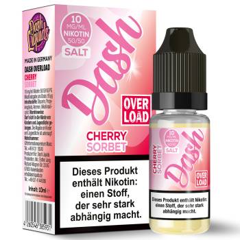 Dash Overload Cherry Sorbet NicSalt Liquid