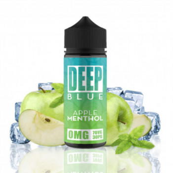Apple Menthol 100ml Shortfill Liquid by Deep Blue Apple Menthol 100ml Shortfill Liquid by Deep Blue