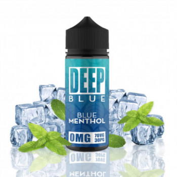 Blue Menthol 100ml Shortfill Liquid by Deep Blue Blue Menthol 100ml Shortfill Liquid by Deep Blue