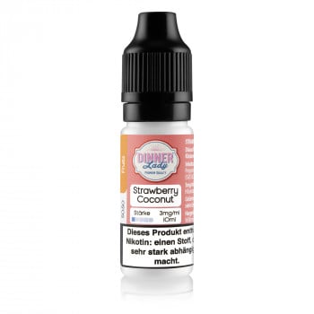 Strawberry Coconut 50/50 10ml Liquids by Dinner Lady