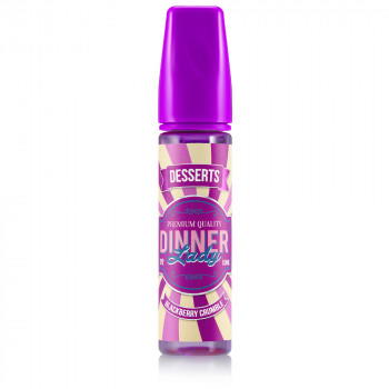 Blackberry Crumble 50ml Shortfill Liquid by Dinner Lady