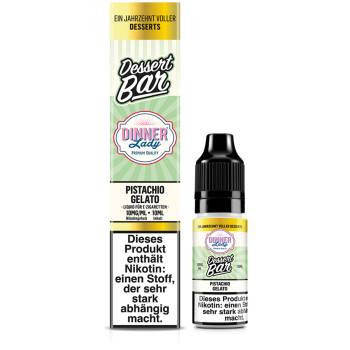 Dinner Lady Bar Pistachio Gelato NicSalt Liquid 10ml / 10mg