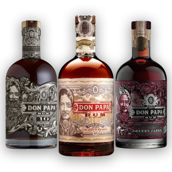 Don Papa Rum Tasting-Set 42,7% 200ml 3er Set