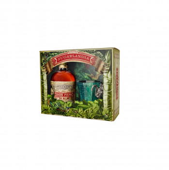 Don Papa Rum Sugarlandia Geschenkset mit Glas 40% - 700 ml