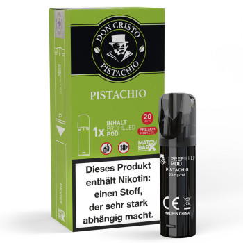 Don Cristo – Pistachio – Prefilled Pod 1er Pack 2ml 20mg