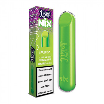 Doozy NIX E-Zigarette 600 Züge 500mAh 20mg NicSalt Apple Grape