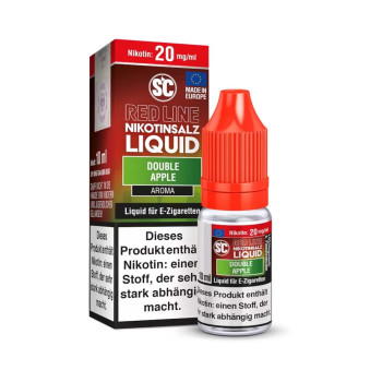 Double Apple – Red Line NicSalt Liquid by SC