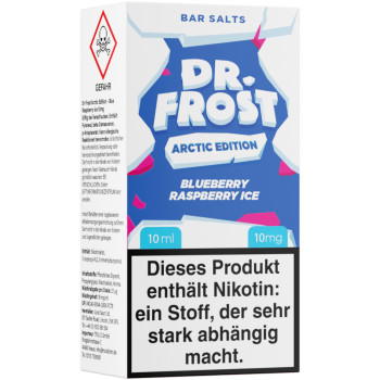 Dr. Frost Blueberry Raspberry Ice – Arctic Edition NicSalt Liquid 10ml / 10mg