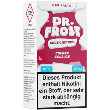 Dr. Frost Cherry Cola Ice – Arctic Edition NicSalt Liquid